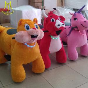 China Hansel electric scooter bikes for amusement park kids riding horse toys factory