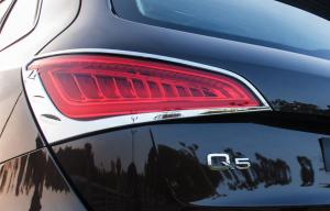 China Audi Q5 2013 2014 Car Headlight Covers , Chrome Tail Light Cover factory
