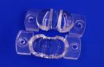 60 x 120 degree Wide angle Led Optical Lens with Limuleds , SSC , Edison Chip