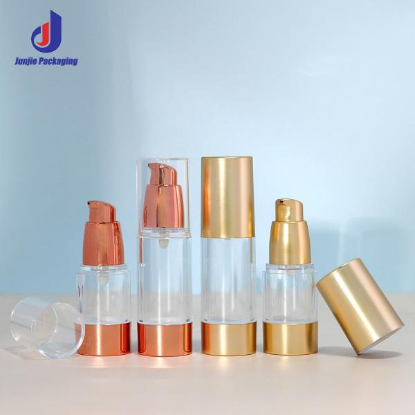 20ml 30ml Airless Bottles / Luxury Cosmetic Packaging Bottle For Foundation Face