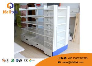 China High Strength Supermarket Gondola Shelving Warehouse Storage Shelves factory