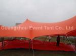 Fashionable Freeform Stretch Tent With Powder Coated Hot Dip Galvanized Steel