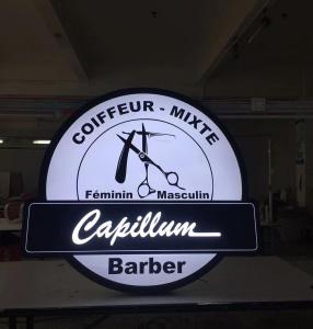 China Customized 3D Letter Sign LED Acrylic Advertising Light Box for Outdoor Display Board factory