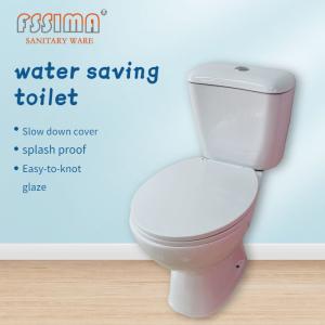 China Sanitary Ware Two Piece Toilets French Water System Wash Down 1pcs Toilet With Basin factory