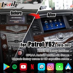 China Lsailt Car Multimedia Screen for Patrol Nissan Armada with Wireless CarPlay, YouTube,Upgrade DisPlay factory