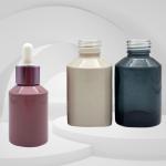 20ml 30ml 50ml Glass Serum Cosmetic Dropper Bottles With Scale