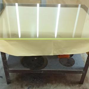 China Rectangle Shape Radiation Protection Glass Transparent X Ray For Occupational Safety factory