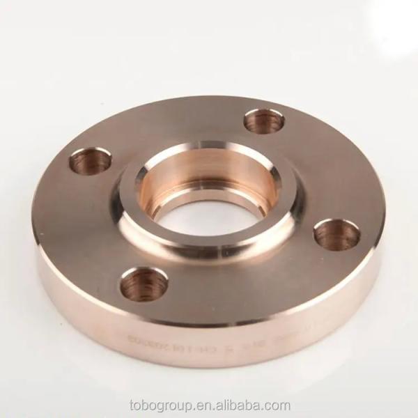 High Pressure Rating 300 Copper Nickel Flange with Flat Face and Thickness Sch5s