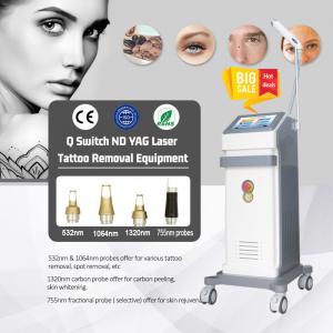 China Powerful Painless Q Switch Laser Yag 1064 Nm Brown Spots For Beauty Salon on sale