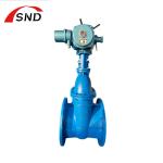 Cast Steel Electric Gate Valve DN100 For Thermal Power Station API DIN JIS
