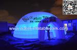 Waterproof LED Inflatable Igloo Tent , Lighting Inflatable Bar Tent