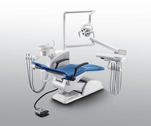 China Computer Control Ergonomic Dental Chair , Dental Chair Suction Unit factory