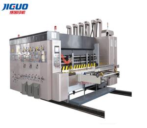 China Corrugated Box Flexo Printing Machine Slotter Cum Lead Edge Box Printing Machine factory