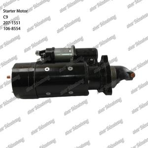 China Engine Starter Motor C9 11T 207-1551 106-8554 For Caterpillar Engine Spare Parts factory