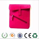 New products zipper design felt laptop bag ,6 colors available
