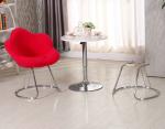 Commercial Modern Metal Chairs , Antique Upholstered Dining Chairs With Metal