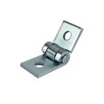 Anti Vibration Pipe Clips Surface Treatment Zinc Plating 102x102x6mm