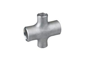 China Carbon Steel Asme Pipe Fittings Galvanized Cross Tee Seamless Weld Electro Polish factory