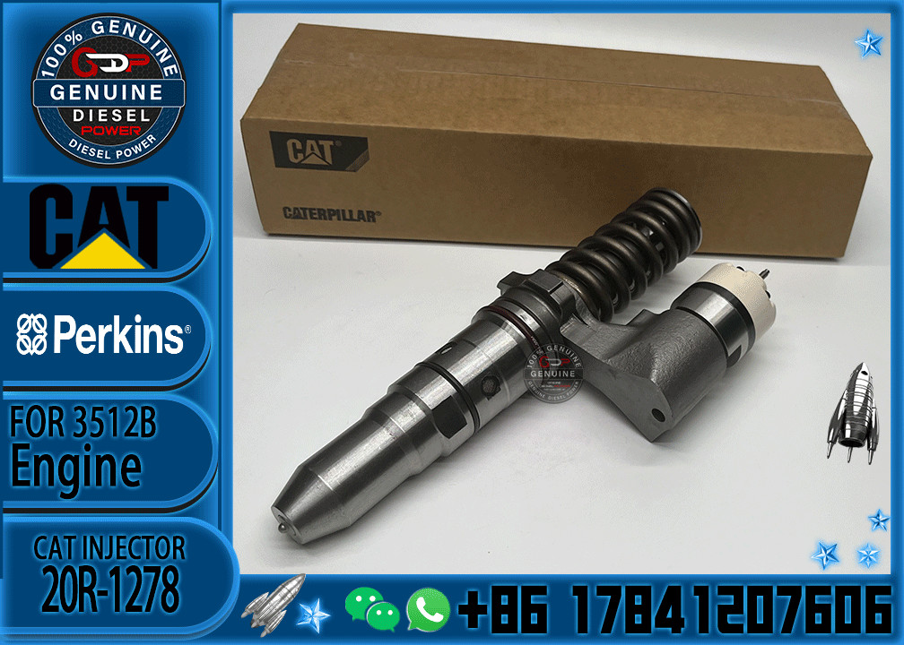 Cat 3508B 3512B 3512C 3516B 3516C Engine Injector diesel common Rail Fuel Injector 392-0217 20R-1278 for Cat 3920217