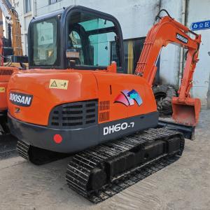 China DH60 Dx60 Dh6 Used Doosan Excavator Second Hand Excavator 5.5 Ton factory