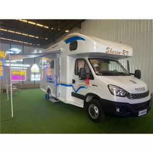 China Customized RV Caravan Van 130km/h , 4x2 Small Family Camper Van Mobile Travel factory