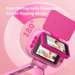 4800 Pixels Compact Childrens Waterproof Digital Camera 180 Degree Flip Display