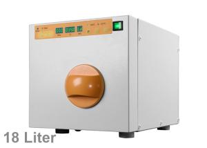 China Classic Design Class N Autoclave , White Type N Steriliser 18 Liter factory