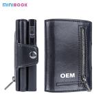Sample Luxury Slim Card Holder Anti Rfid Anti-theft Pu Leather Cardholder Smart