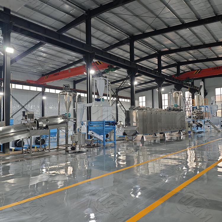 Low Electricity Floating Fish Feed Extruder Processing Line CE / ISO Certification