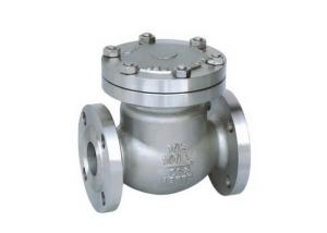 China DN15 ~ DN600 SS Non Return Valve With Flange End 150 Class , Material Grad 316 factory