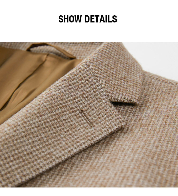 Button Fly Closure Slim Fit Suit Men Blazers Jacket for Party and Casual Occasions