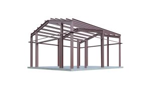 China Easy Erection Building Steel Frame / Pre Engineered Metal Buildings factory