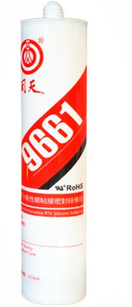 China 9661 Solar Module RTV Photovoltaic Dealcoholized Adhesive For Junction Box And Backsheet Bonding Sealing factory