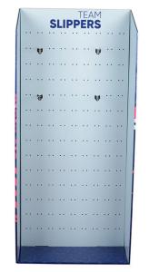 China OEM Pantone Color Product Cardboard Hook Display 4 Shapes factory