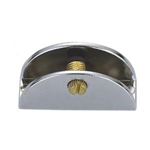 China furniture accessories zinc alloy glass shelf holder for 6mm 8mm glass clamp, factory
