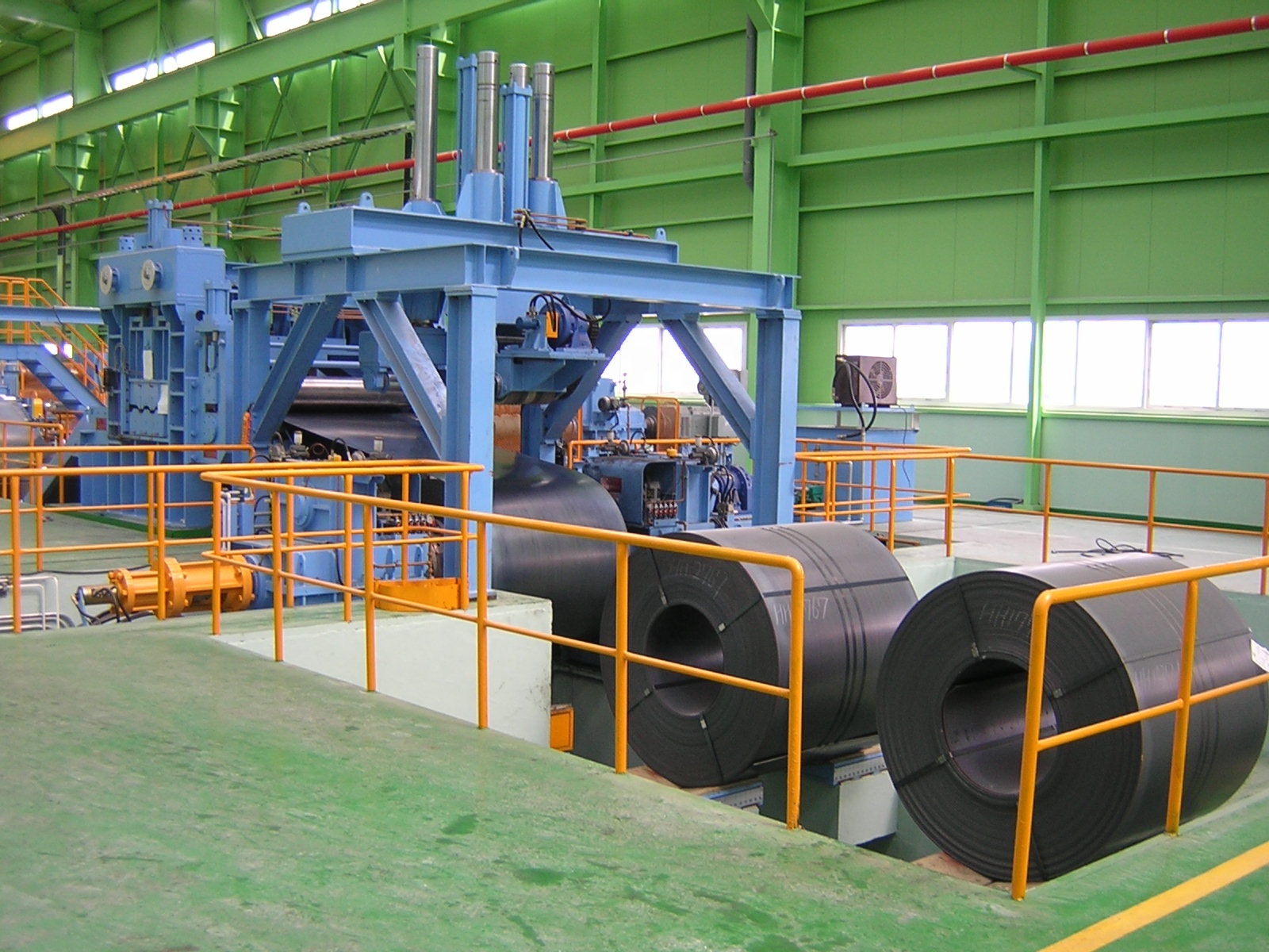 High Speed Stainless Steel Coil Uncoiling Leveling Shearing Line for Construction Works