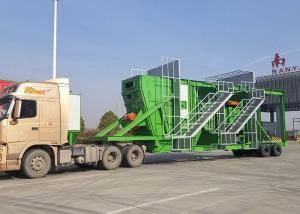 China 80TPH Batch Type Mobile Drum Mix Plant High Work Efficiency CE Certification factory