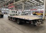 Diesel Fuel Heavy Wrecker Trucks / Flatbed Wrecker Truck 4*2 Drive Heavy Duty