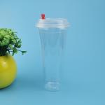 Molding Label 550ml To 700ml CIQ Straw Hole PP Plastic Cup