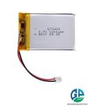 3.7v High Capacity Rechargeable 1200mah 673450 Polymer Lithium Ion Battery For
