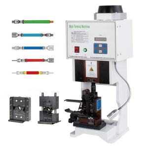 China CX 1-8T Semi Auto Mute Terminal Crimping Machine Horizontal Vertical factory