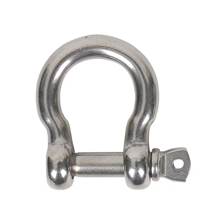 JAPAN TYPE D/U Anchor Shackle Galvanized Screw Pin Alloy Steel for Oil and Gas Sector
