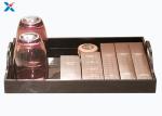 Eco - Friendly Acrylic Display Case Hotel Washing Acrylic Serving Tray