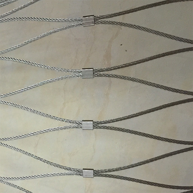Anping high quantity SS Rope Mesh For Protection Or Decoration