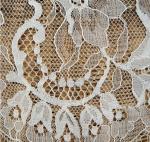 Green Environmental Protection Eyelash Lace Fabric for Wedding Dress