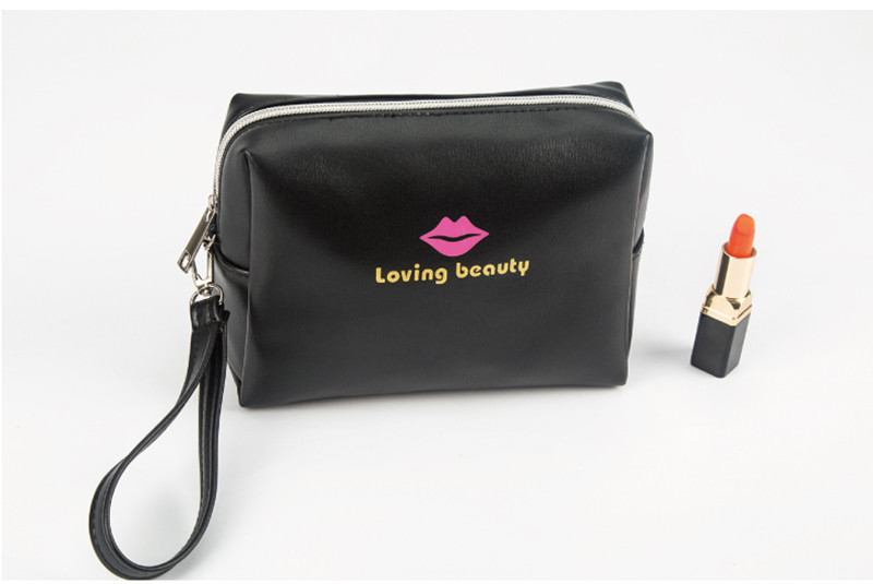 Custom Own Logo Makeup Pouch Mini Cosmetic Bag For Women Girls