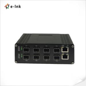 China 1000Mbps RJ45 FX1 Fiber Optic Switch 2 Port 10/100/1000Base-T Aluminum Case factory