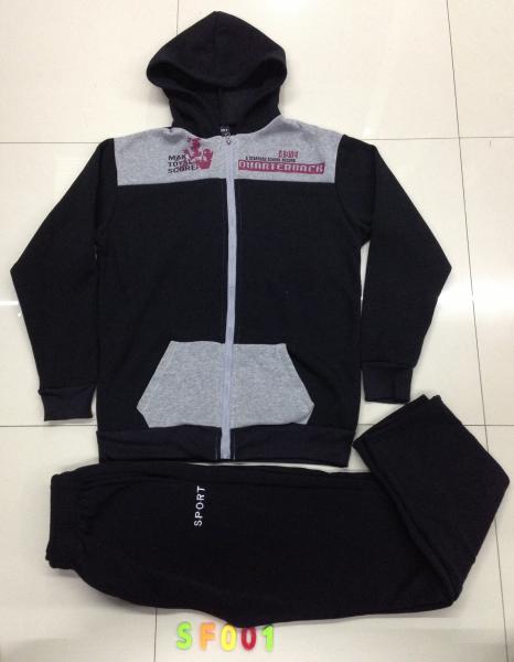 SF Men's tracksuit stock (knitting wear,sportwear,2pcs set)