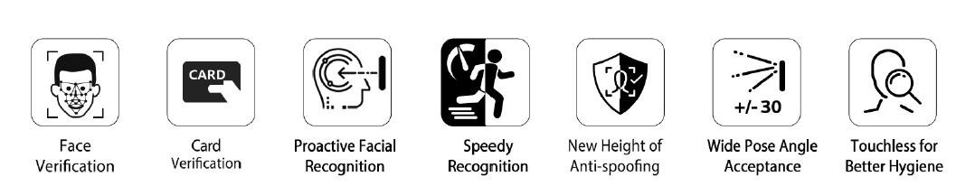 Staff Biometric Face Recognition Fingerprint Scanner Clock In And Out Employee Time Attendance Machine Time Recorder-FA1
