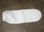 Nonwoven Punched 50 / 150 Micron Filter Bag Polypropylene / Polyester Steel Ring